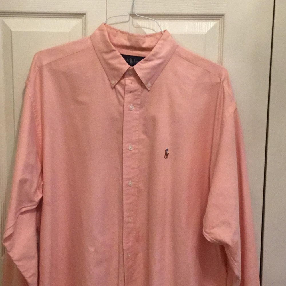 Ralph Lauren Pink Casual Button Down Shirt